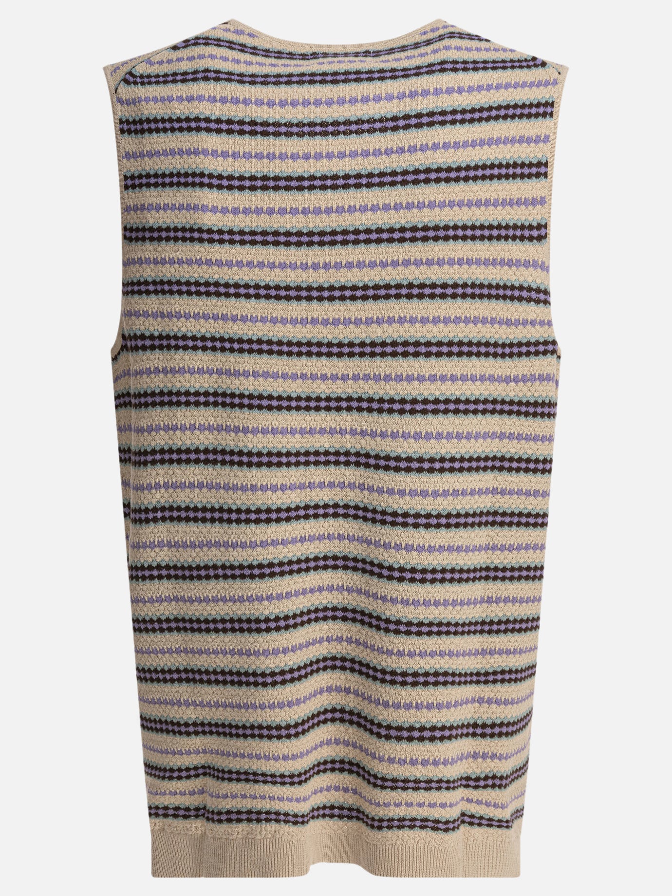 Tank tops Textured knit  Beige - NN.07 Men | PDP | VIETTI Online Store | Zoom-Modal_2
