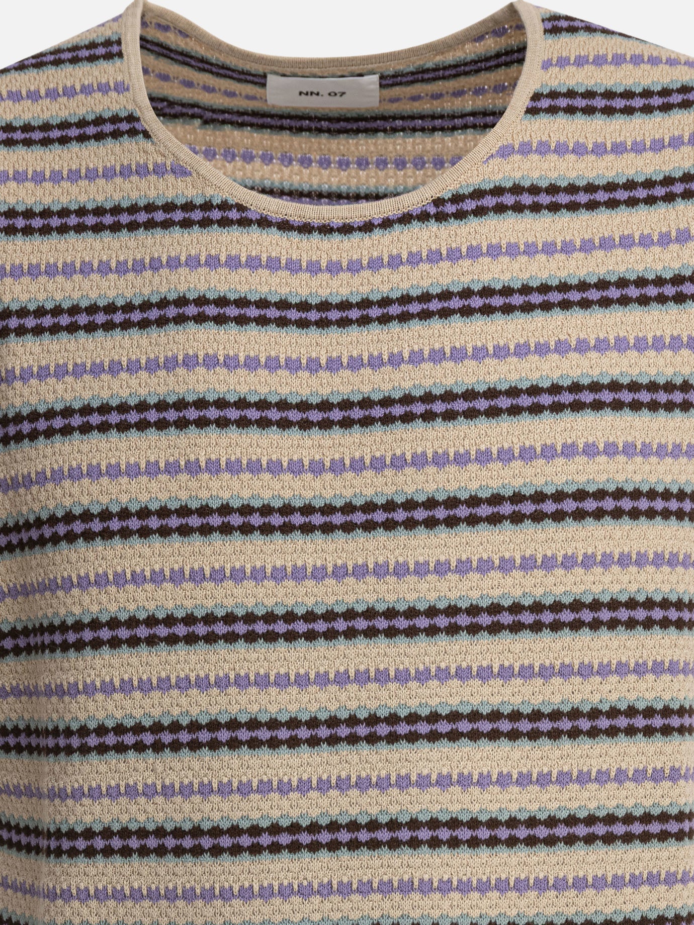 Tank tops Textured knit  Beige - NN.07 Men | PDP | VIETTI Online Store | thumbnail_3
