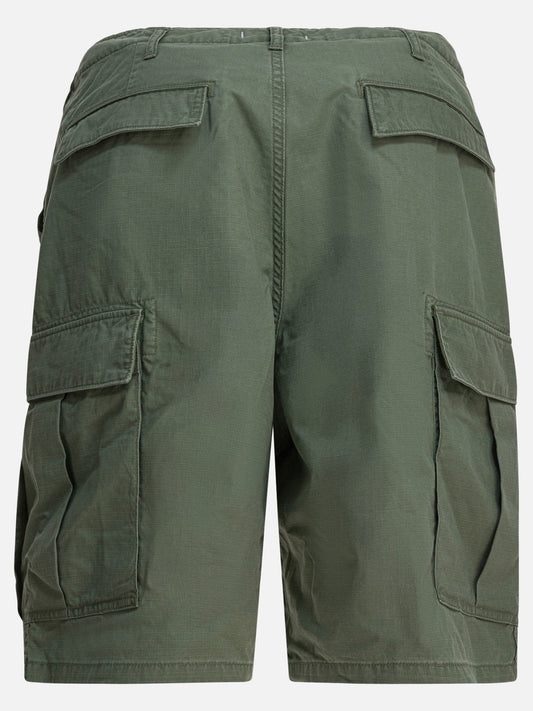Cargo shorts Solid colour  Green - nonnative Men | PLP | VIETTI Online Store | 2
