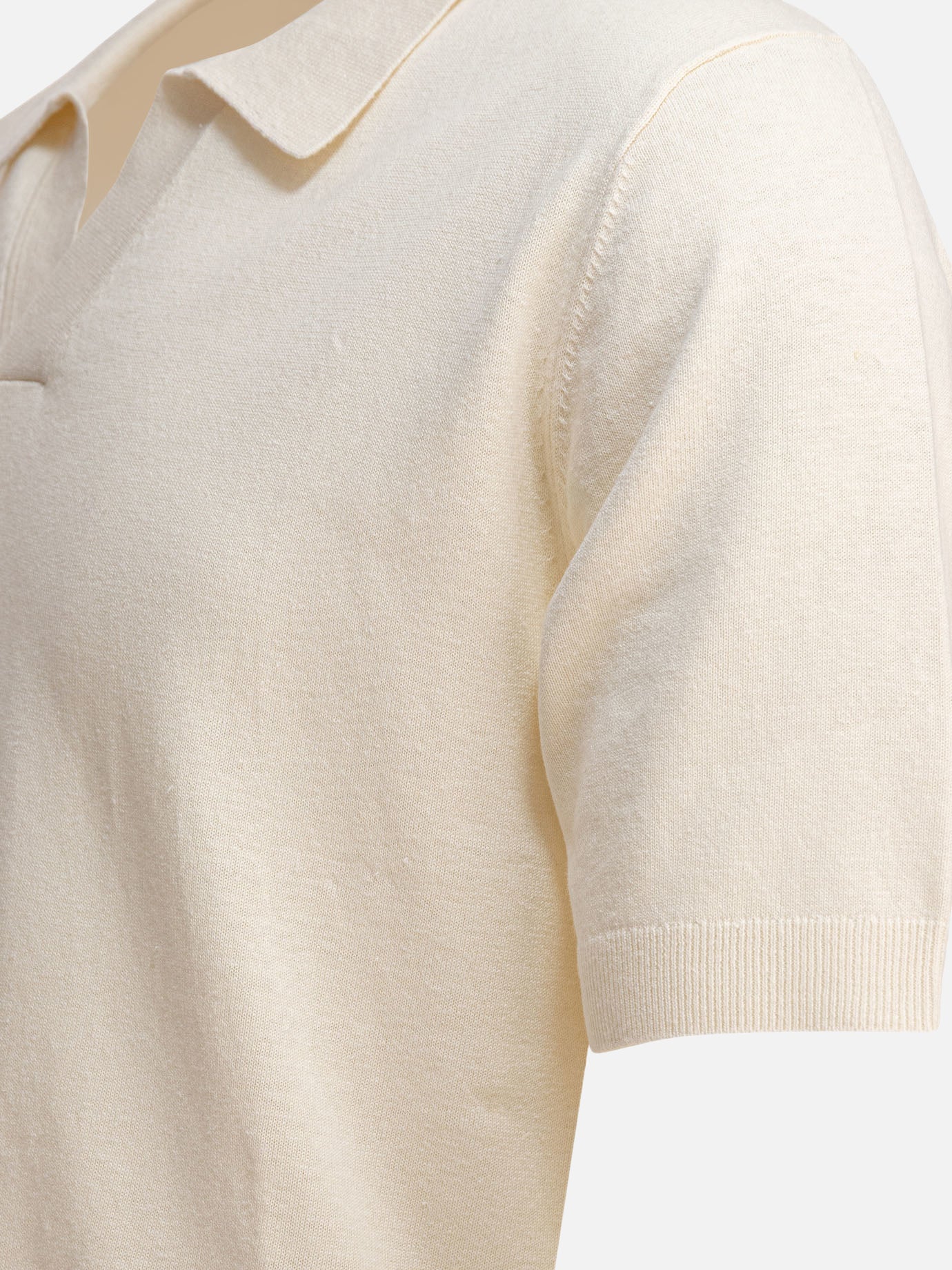 Polo shirts without buttons Solid colour  White - Norse Projects Men | PDP | VIETTI Online Store | Zoom-Modal_4
