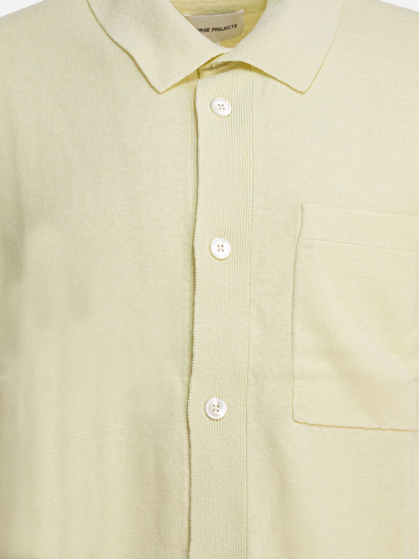 Casual shirts Solid colour  Yellow - Norse Projects Men | PDP | VIETTI Online Store | thumbnail_3