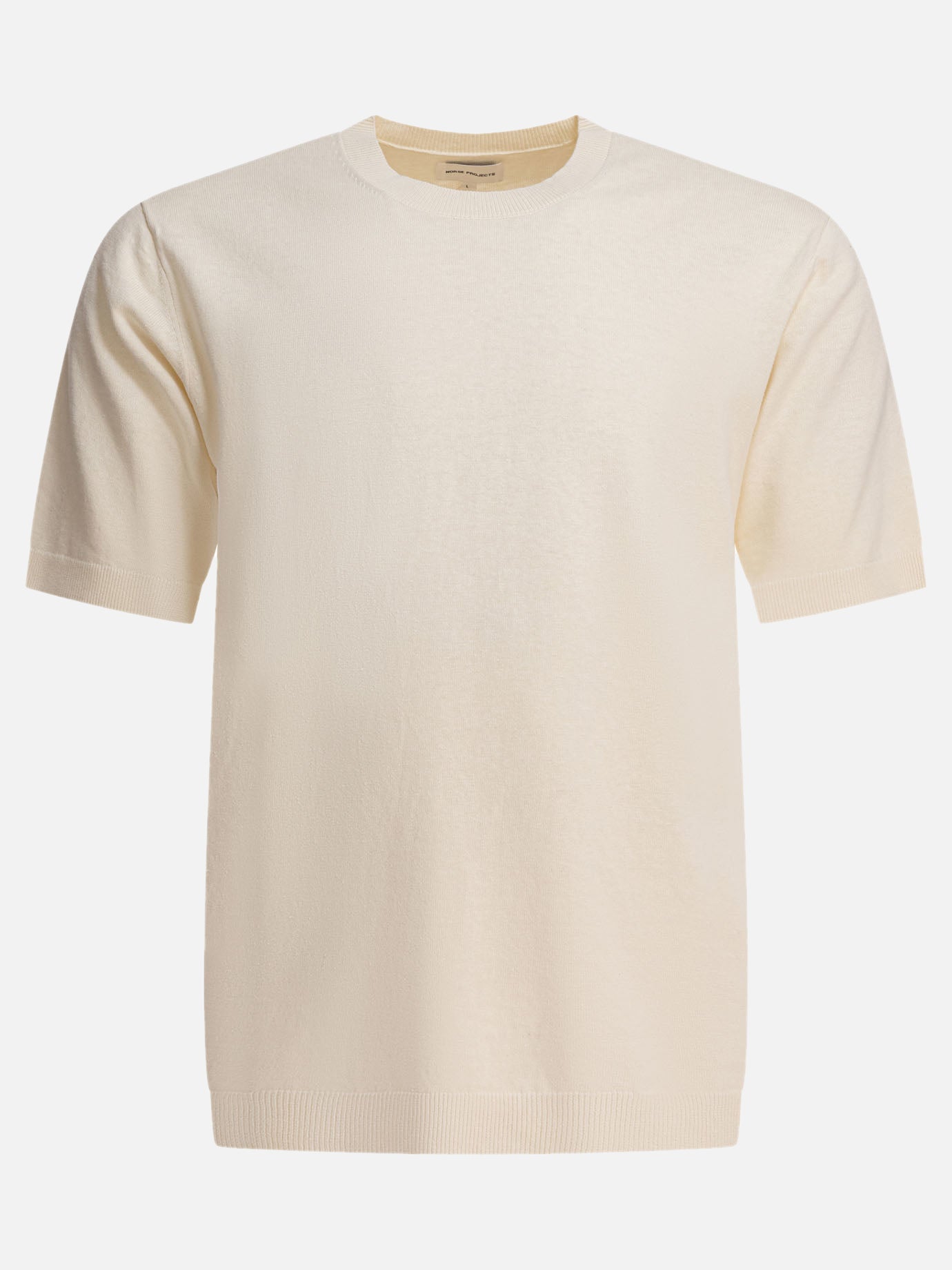Norse Projects T-shirt &quot;Rhys&quot; 15530516_S Beige thumbnail_1