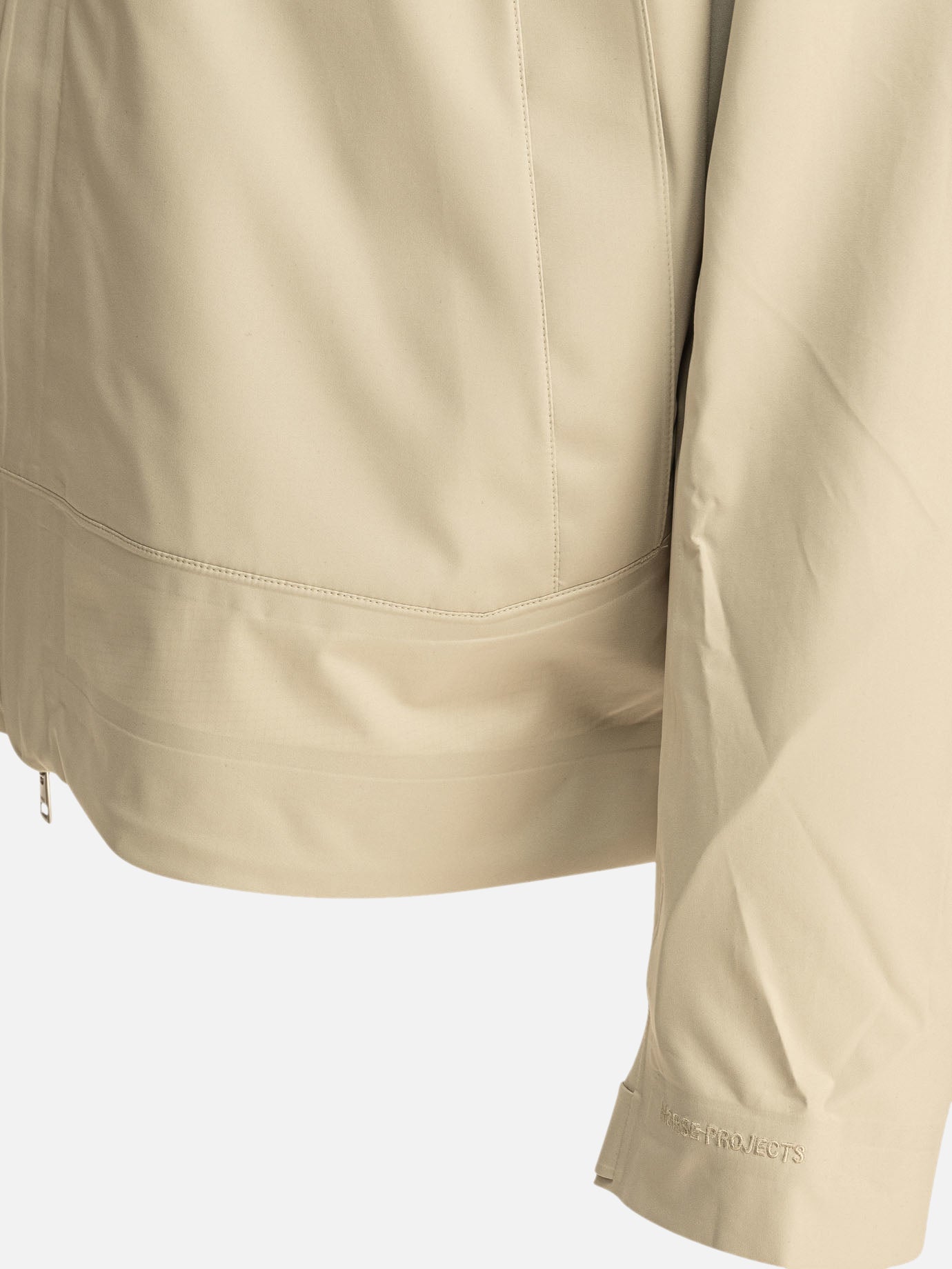 Norse Projects "3L Stand Collar" waterproof jacket White