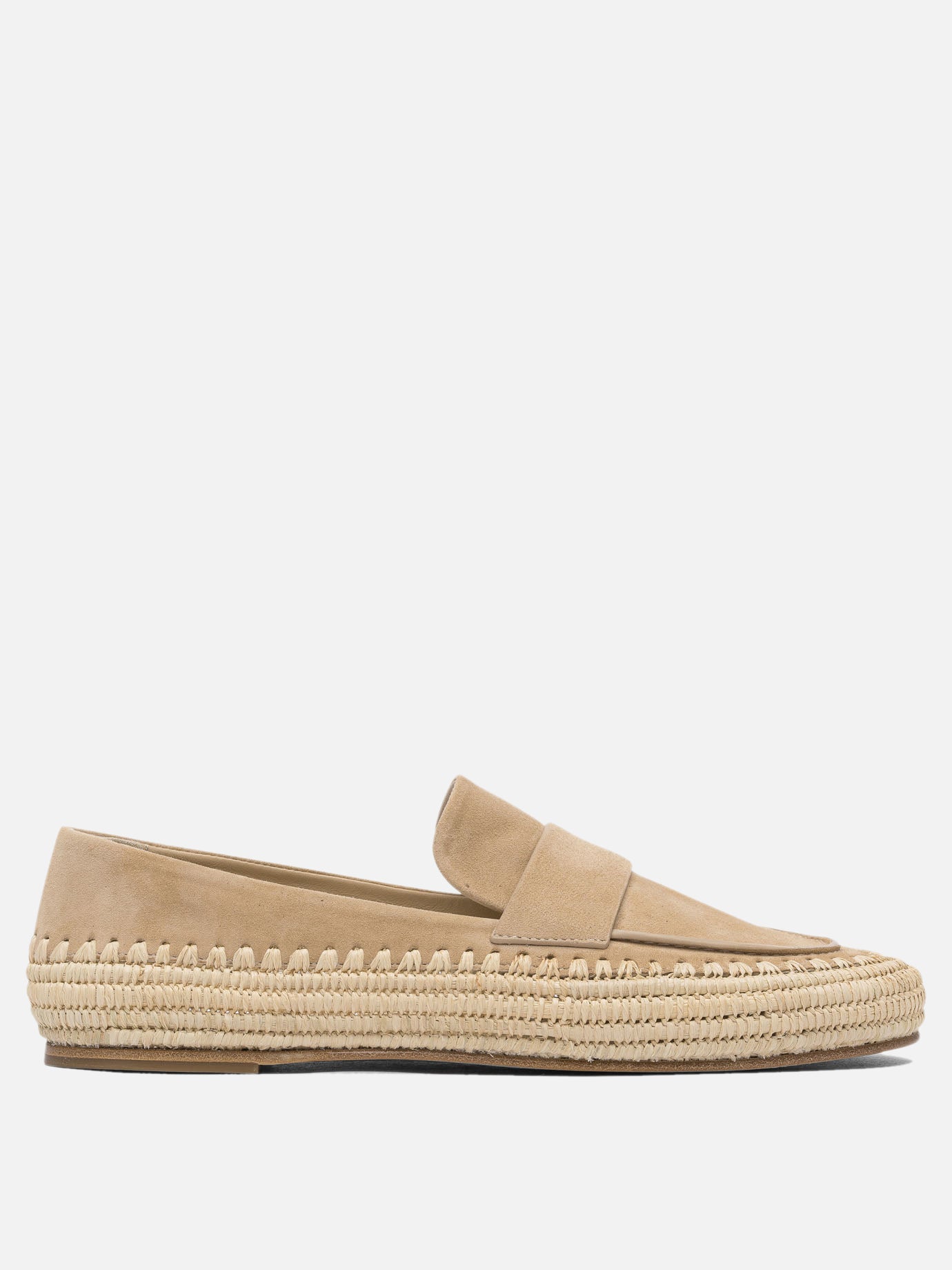 Loafers 100% cow leather - 100% cow leather  Beige - Paloma Barceló Women | PDP | VIETTI Online Store | Zoom-Modal
