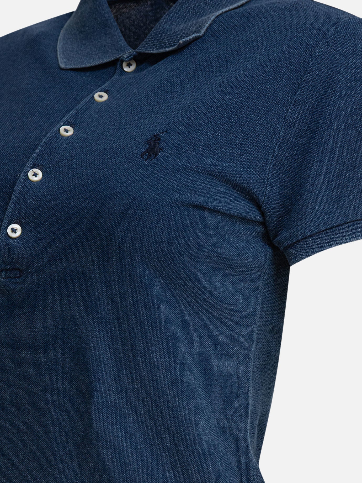 Polo Ralph Lauren Slim-fit stretch polo shirt 17362728_XS Blue thumbnail_4