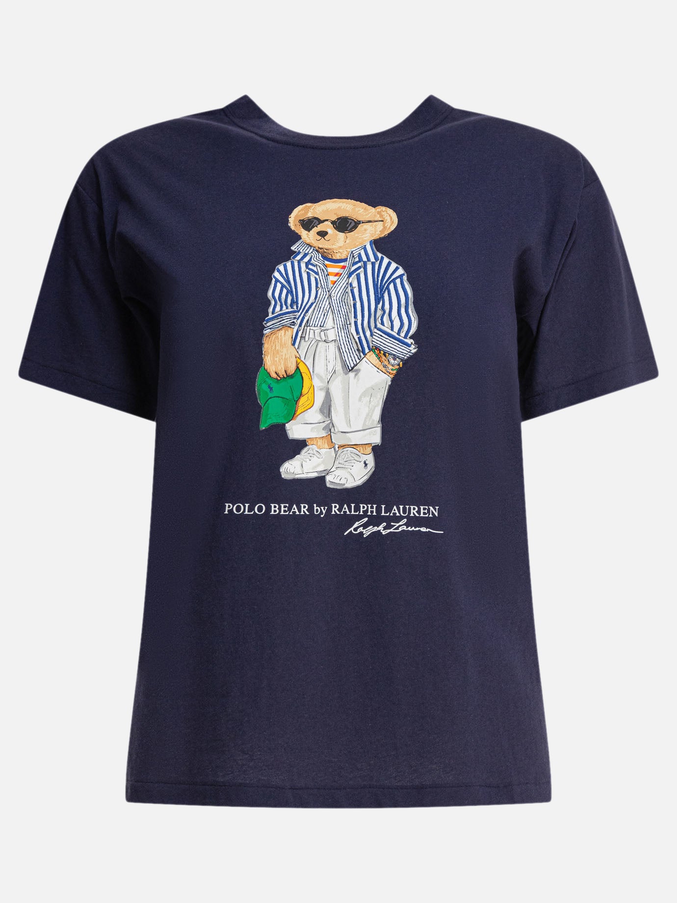 Crewneck t-shirts Logo  Blue - Polo Ralph Lauren Women | PDP | VIETTI Online Store | thumbnail