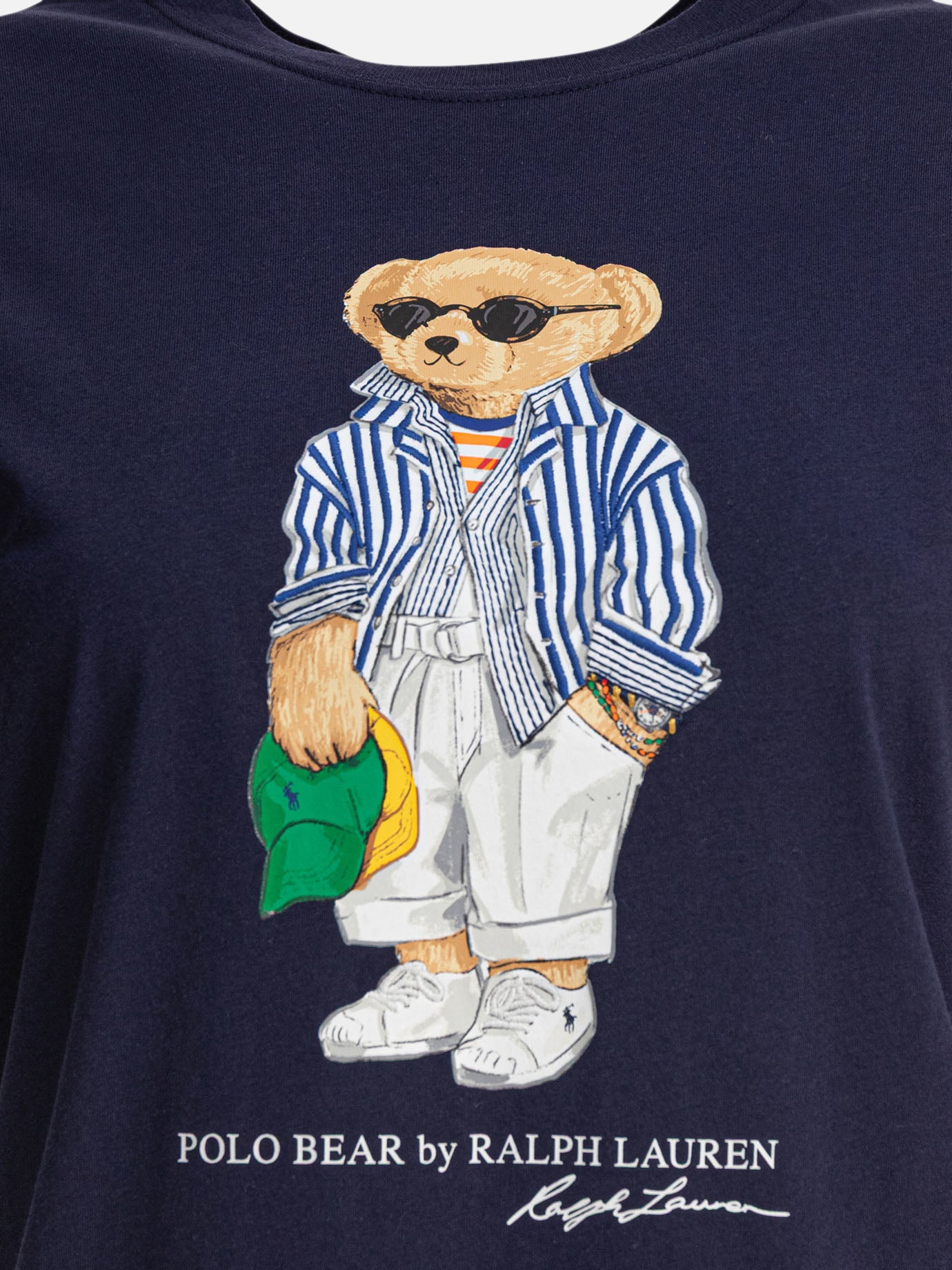 Crewneck t-shirts Logo  Blue - Polo Ralph Lauren Women | PDP | VIETTI Online Store | thumbnail_3