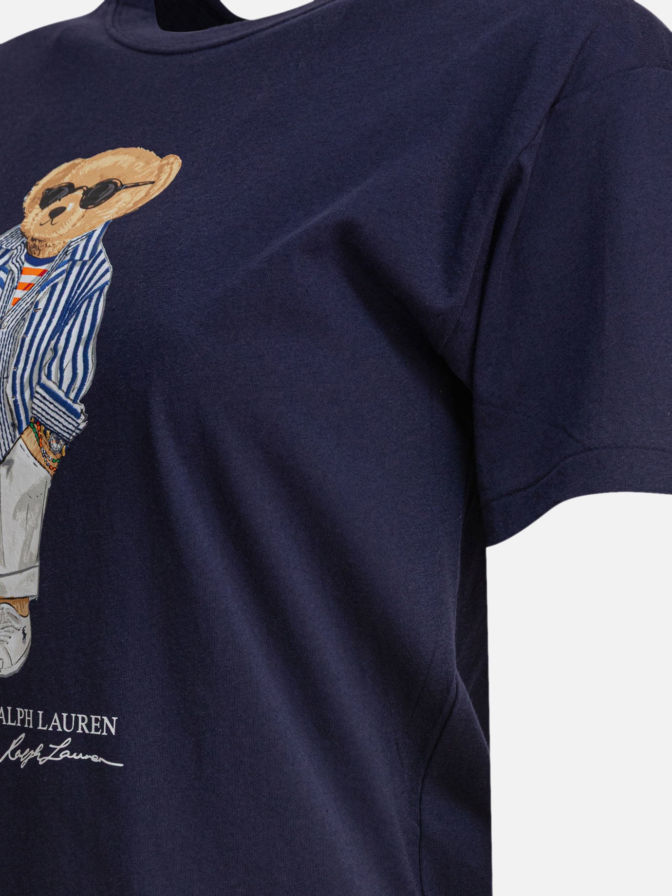 Crewneck t-shirts Logo  Blue - Polo Ralph Lauren Women | PDP | VIETTI Online Store | thumbnail_4
