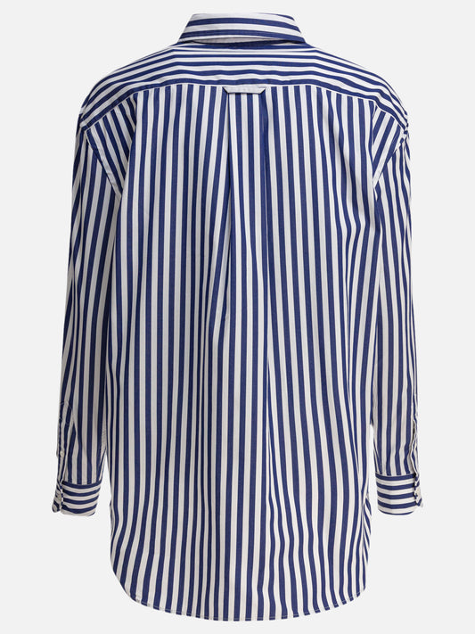 Polo Ralph Lauren Camicia in cotone a righe oversize-fit 11201468_XS Blue 2