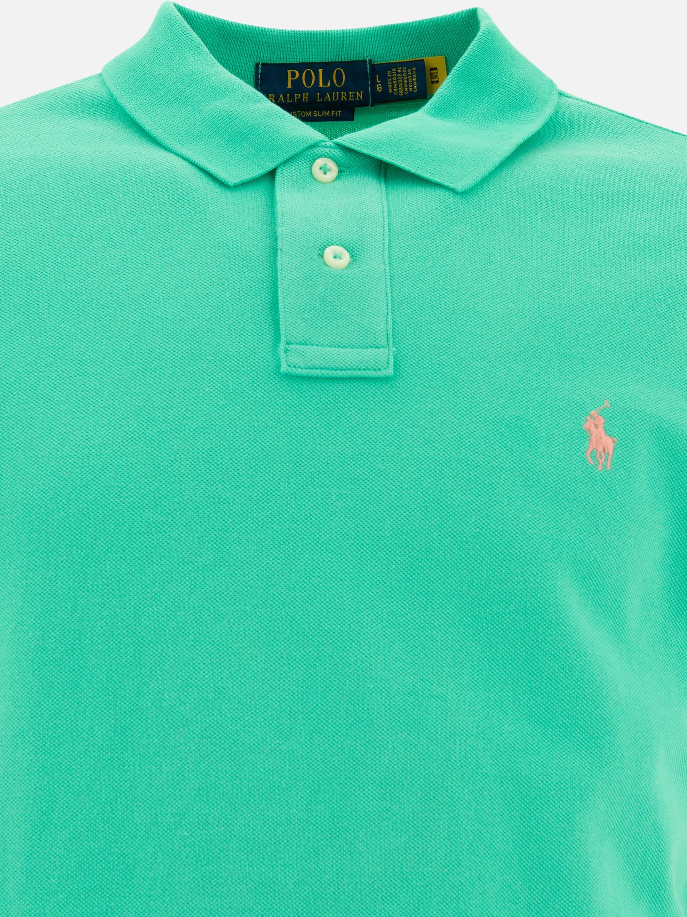 Polo Ralph Lauren Polo in piquè 15089209_S Green thumbnail_3