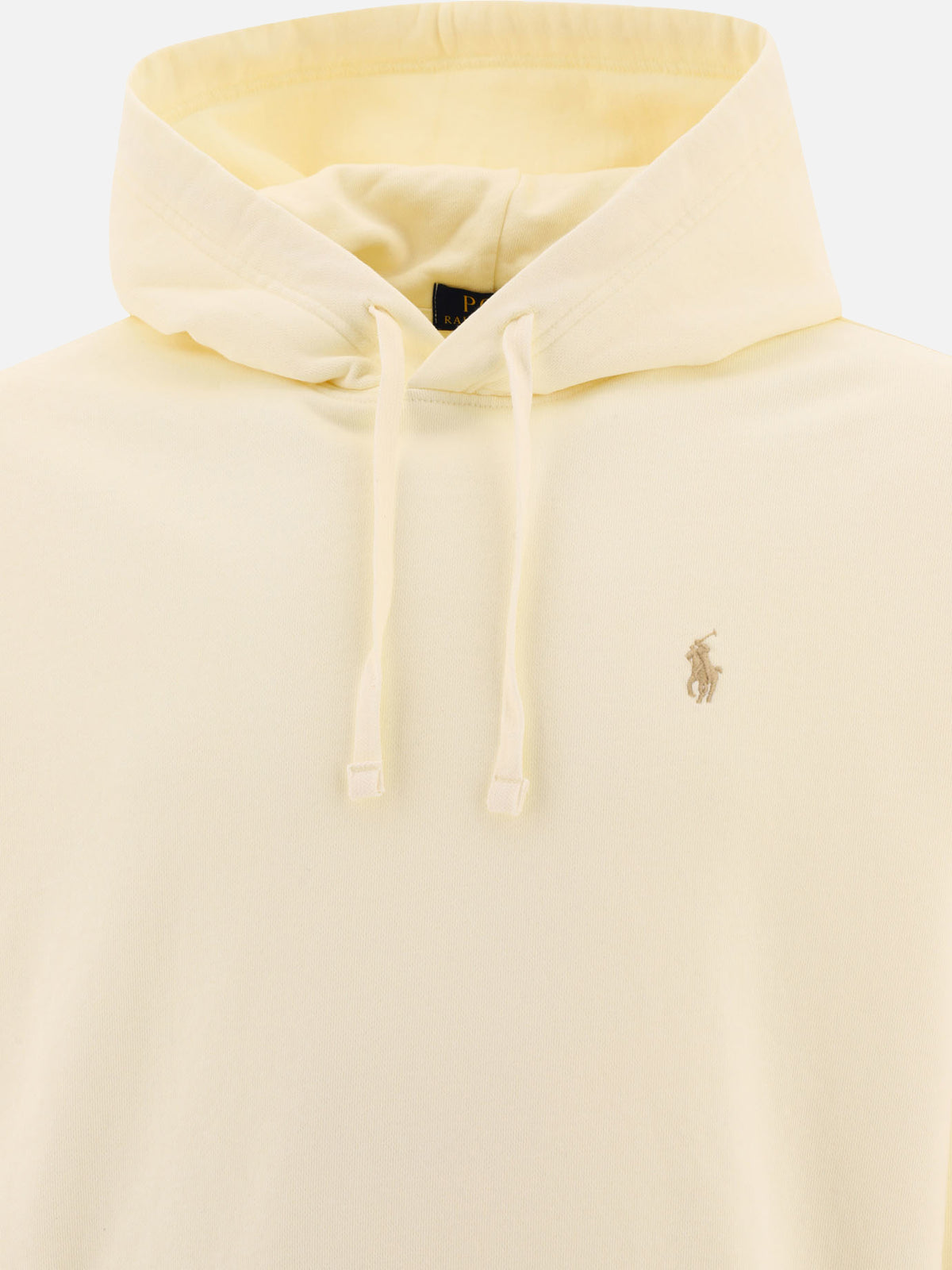 Polo Ralph Lauren Cotton loopback hoodie Beige