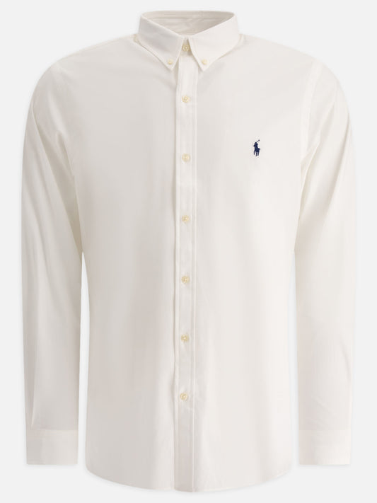 Polo Ralph Lauren Slim-fit stretch poplin shirt 17380321_M White 1