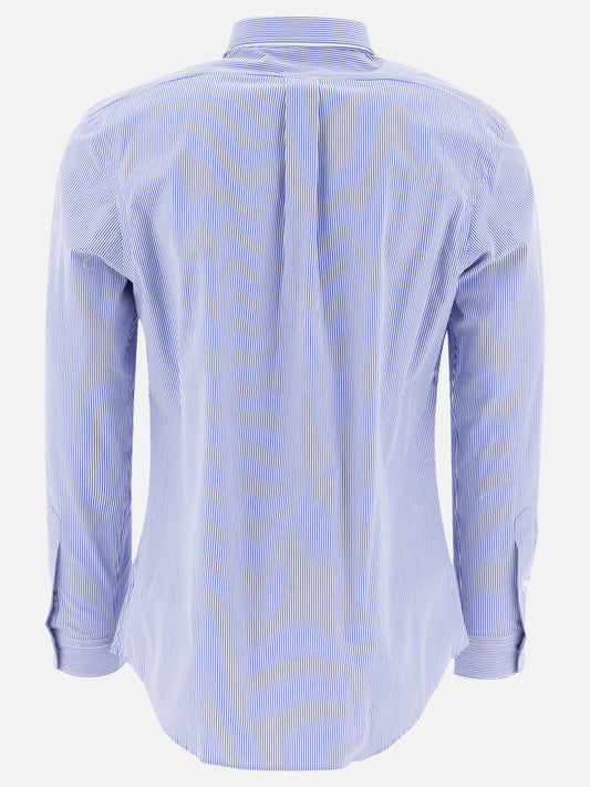 Polo Ralph Lauren Striped stretch poplin shirt 18638353_S Blue 2