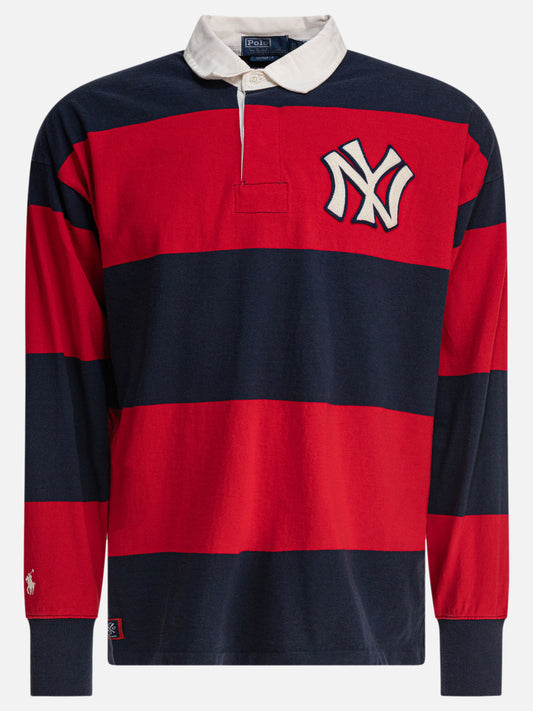 Polo con bottoni Striped  Rosso - Polo Ralph Lauren Uomo | PLP | VIETTI Online Store 

