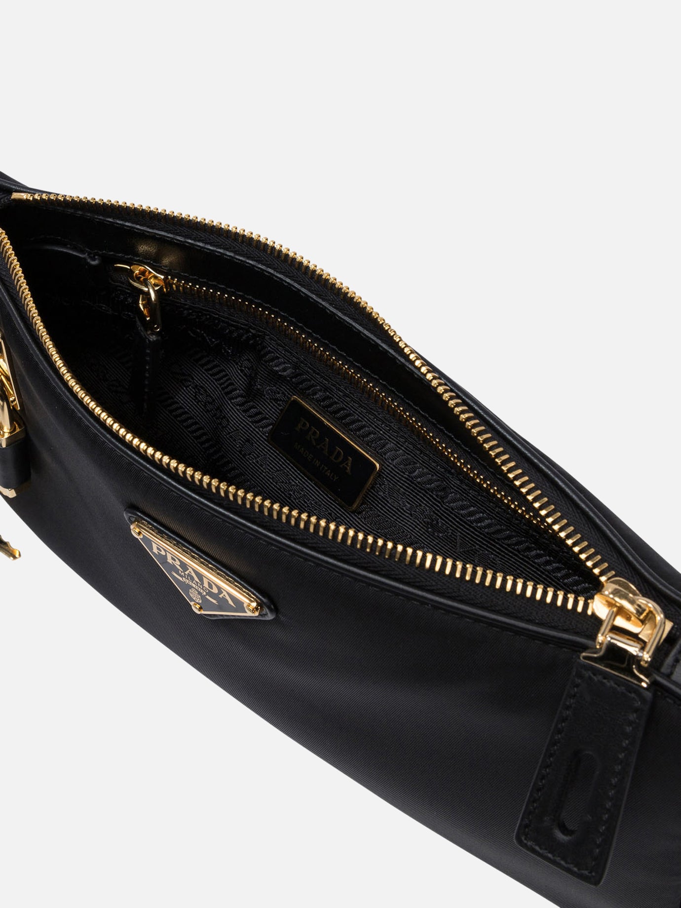 ショルダーバッグ・ポシェット Prada Re-Nylon and leather small shoulder bag Prada Re-Nylon and leather small shoulder bag - Women