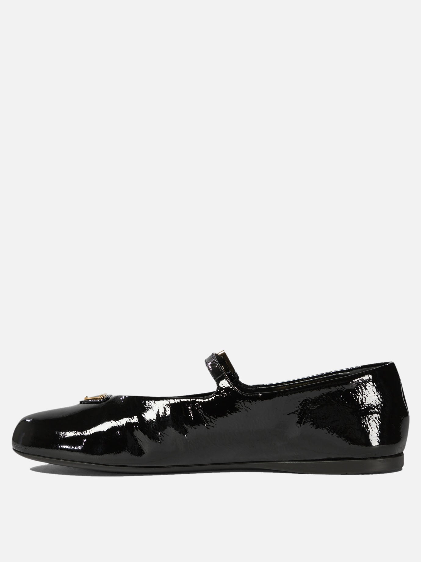 Patent leather ballet flats