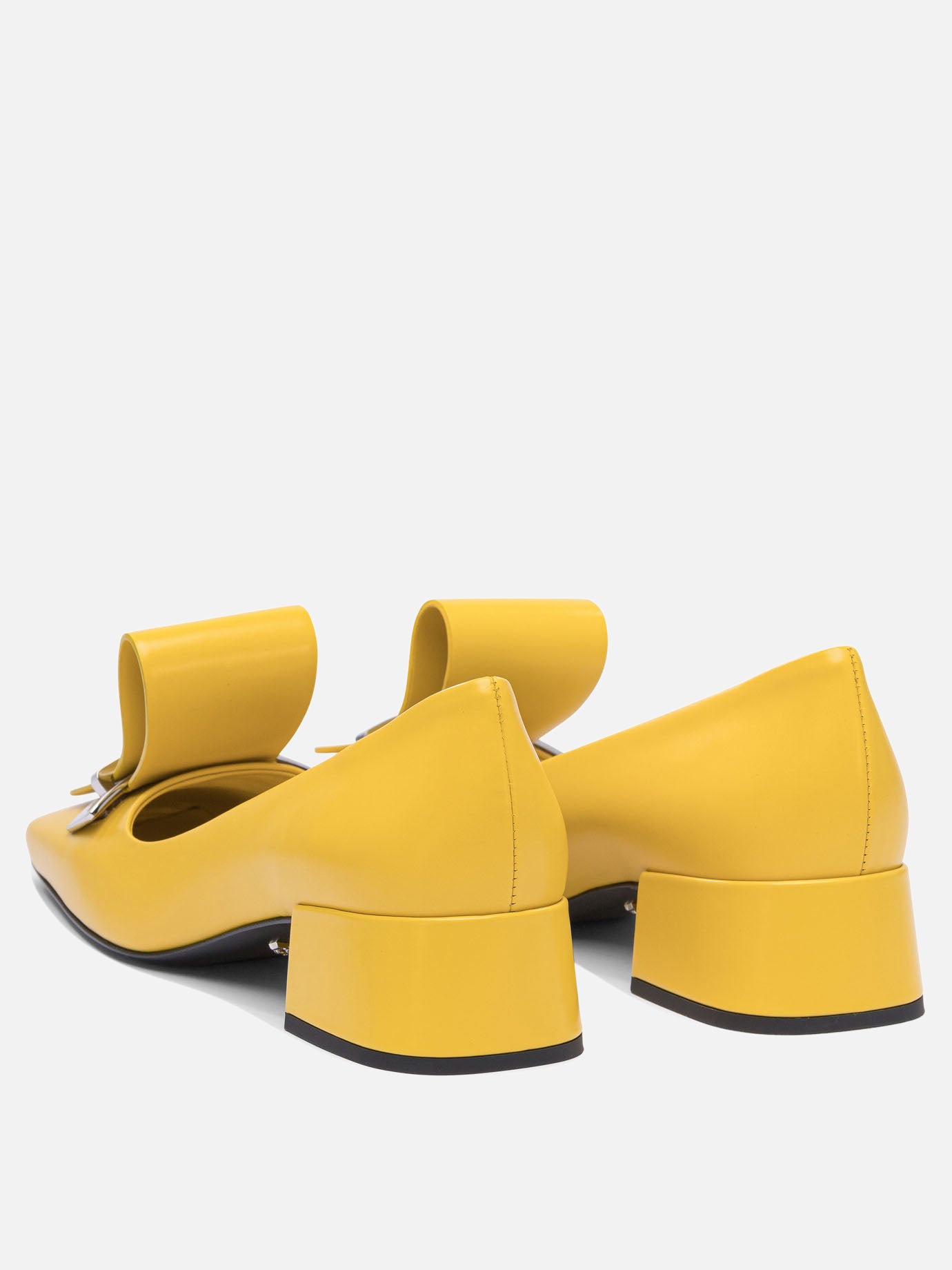Prada Brushed leather pumps 35 mm - Women | VIETTI Online