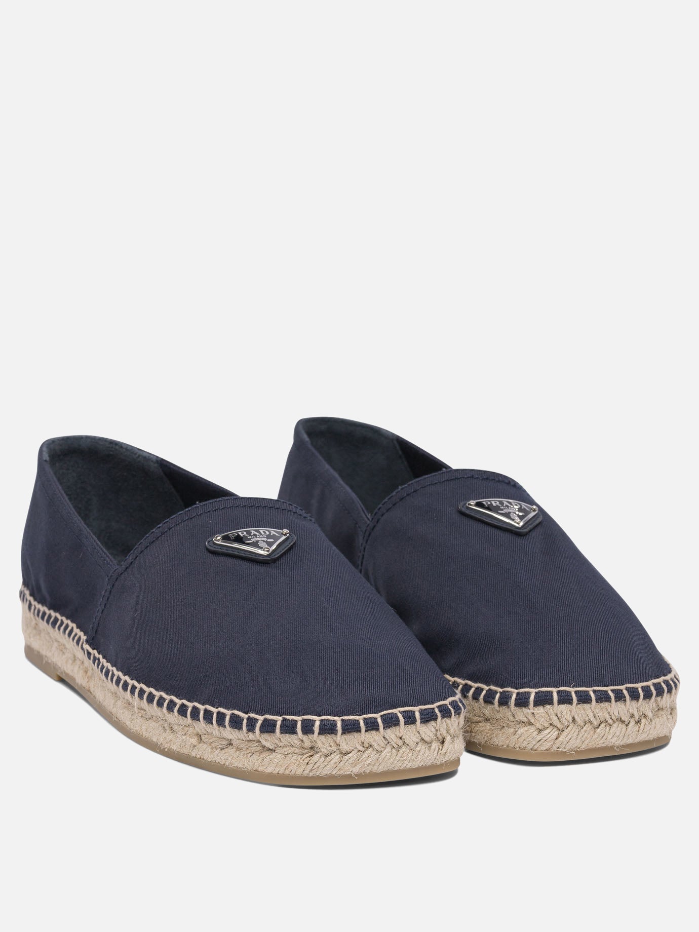 Prada Cotton espadrilles 10104513_6 Blue thumbnail_2