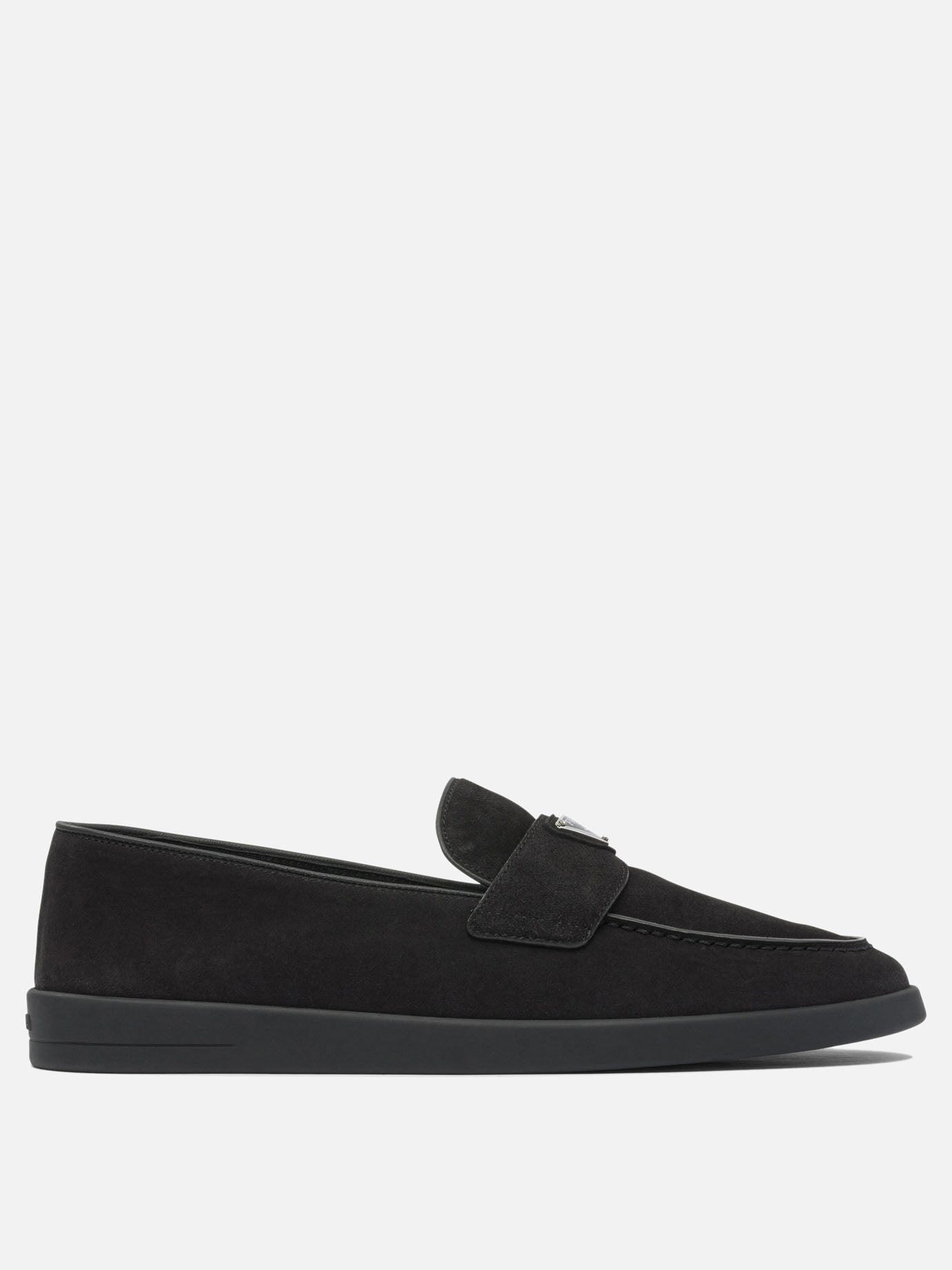 Loafers 100% calf leather - 100% rubber  Black - Prada Men | PDP | VIETTI Online Store | Zoom-Modal
