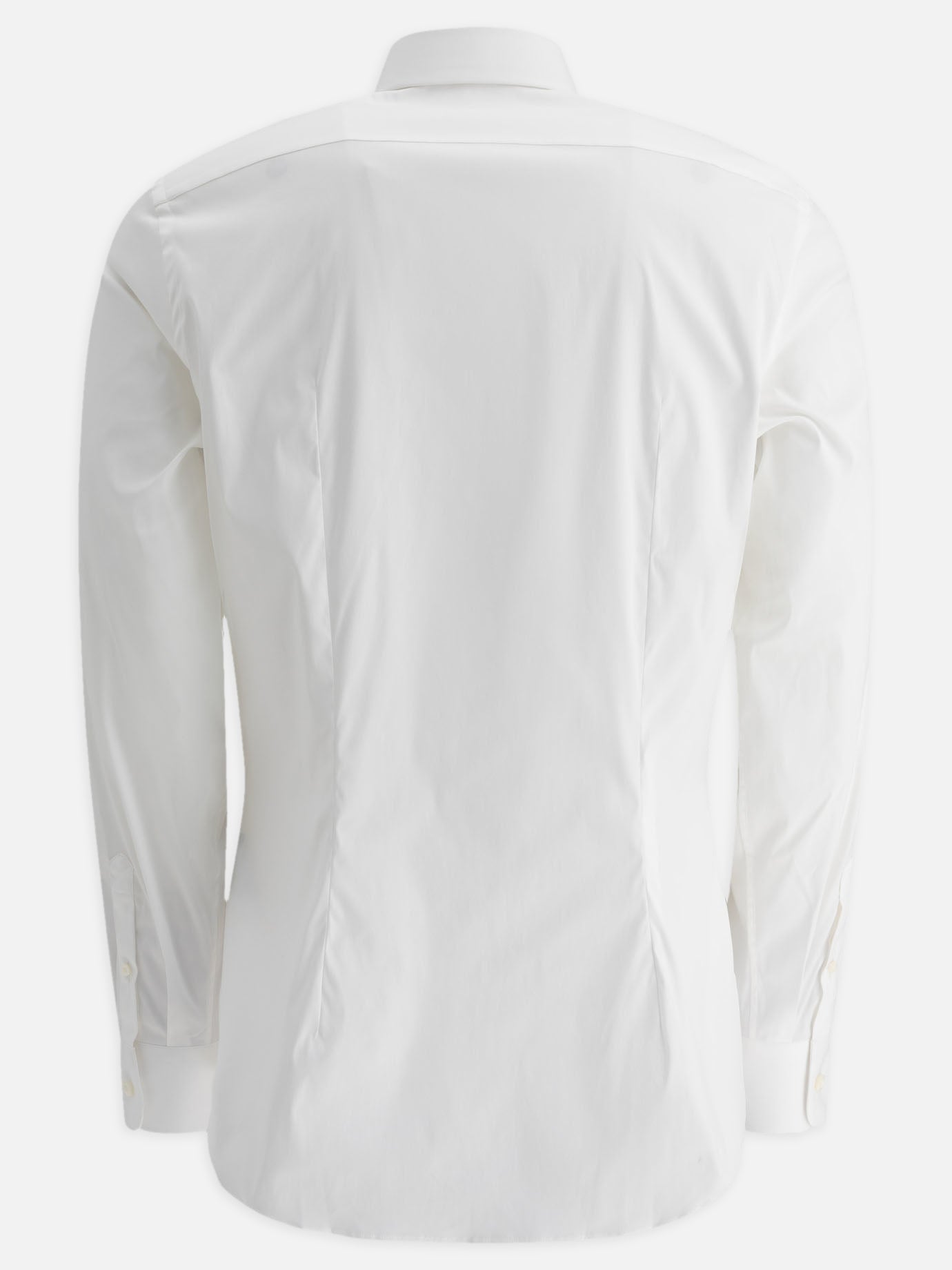 Prada Stretch cotton shirt White - Men | VIETTI Online Store