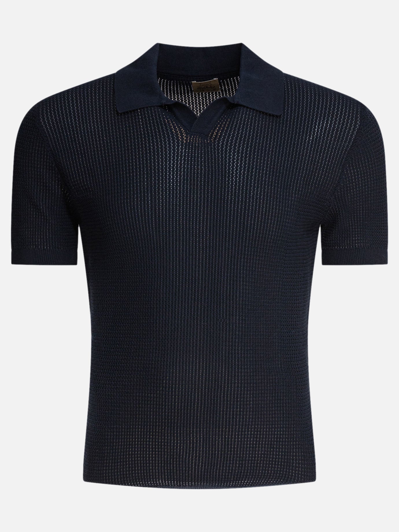 Polo shirts without buttons Solid colour  Blue - Rakkì Men | PDP | VIETTI Online Store | thumbnail