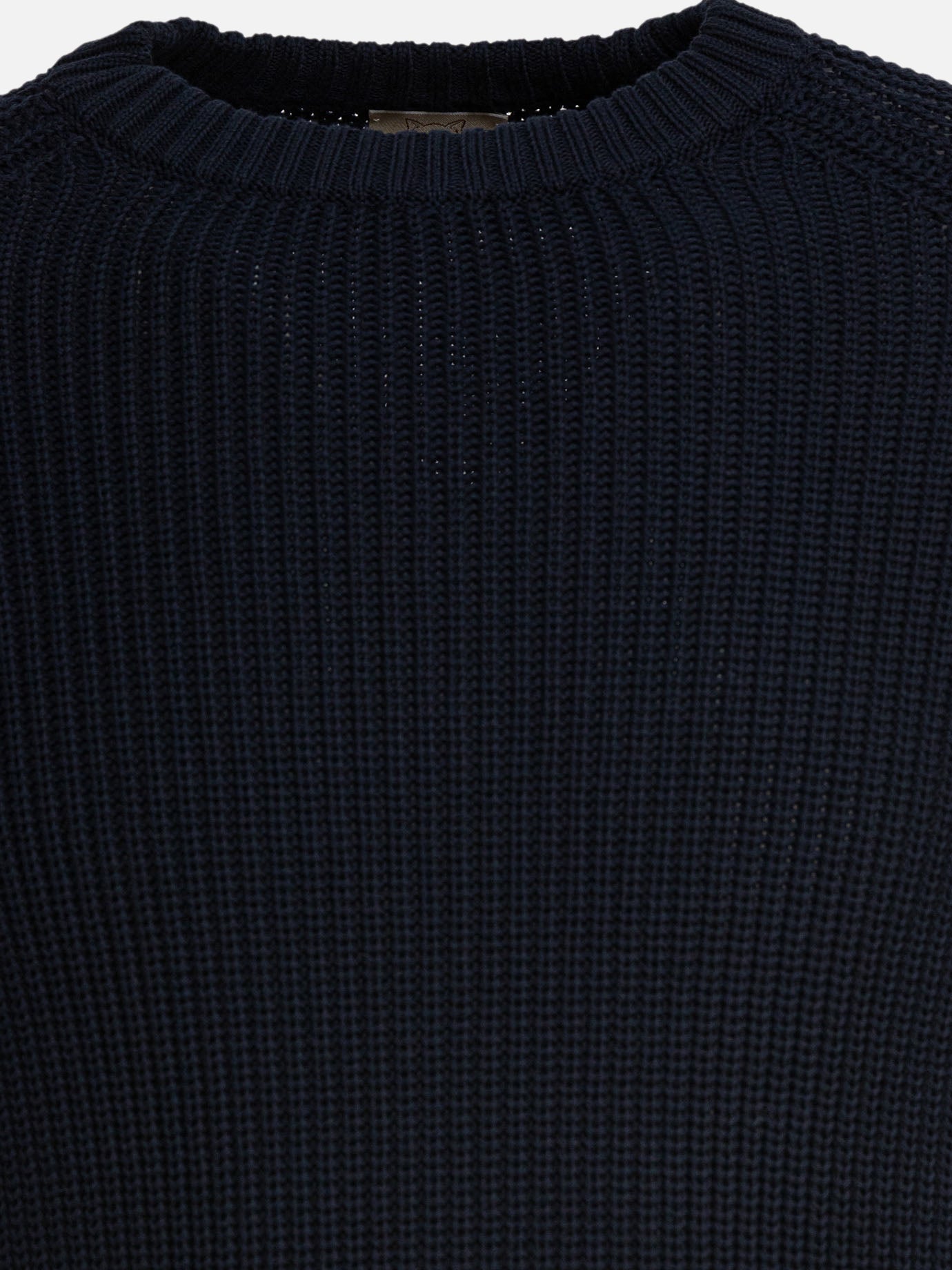 Crewneck sweaters Solid colour  Blue - Rakkì Men | PDP | VIETTI Online Store | thumbnail_3