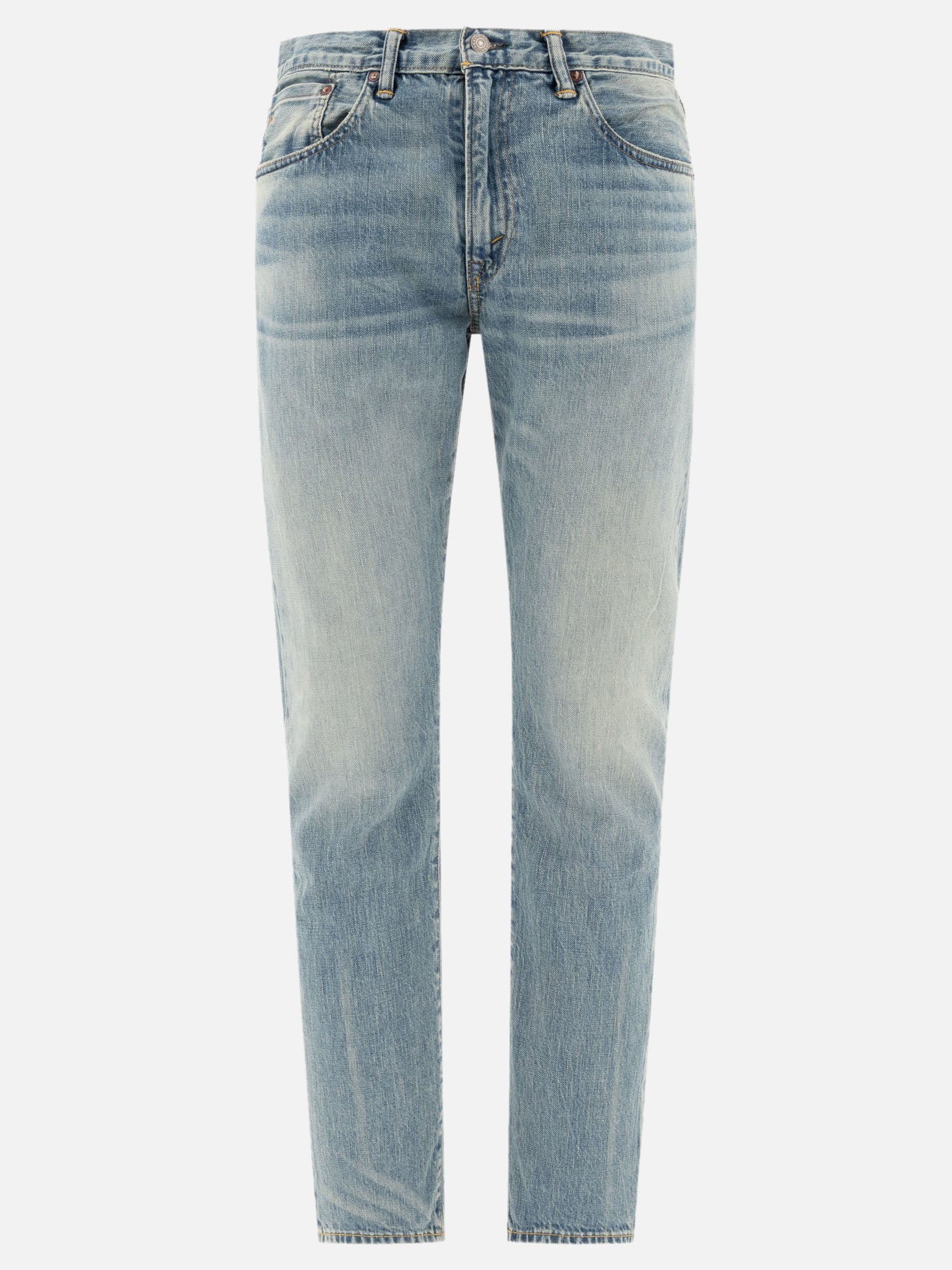RRL by Ralph Lauren Jeans a gamba dritta 14713295_30/32 Light blue thumbnail_1