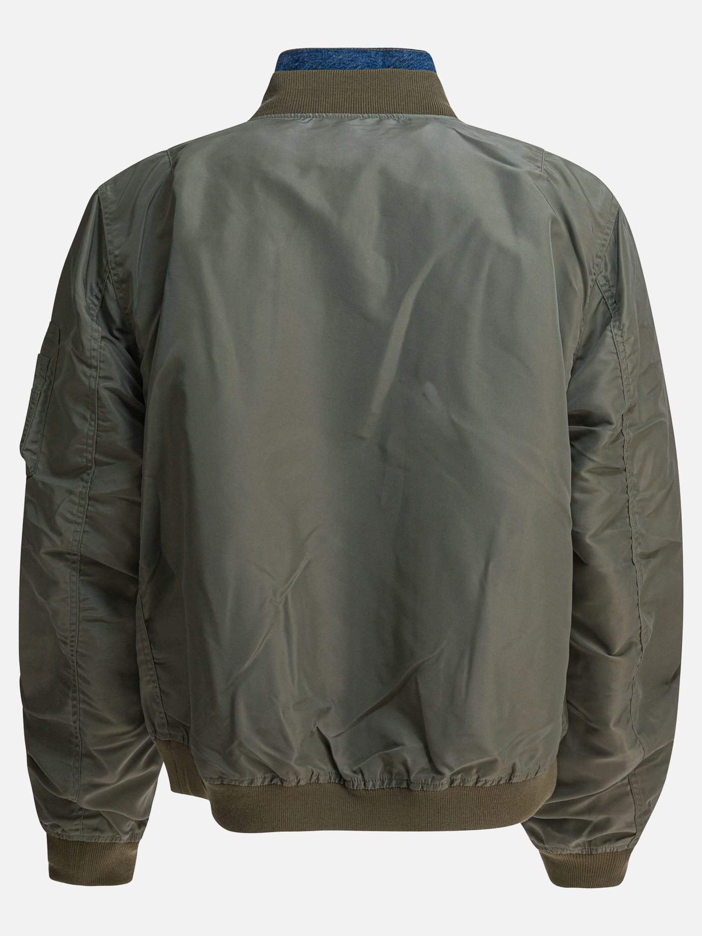 Bomber Solid colour  Verde - Sacai Uomo | PDP | VIETTI Online Store | thumbnail_3