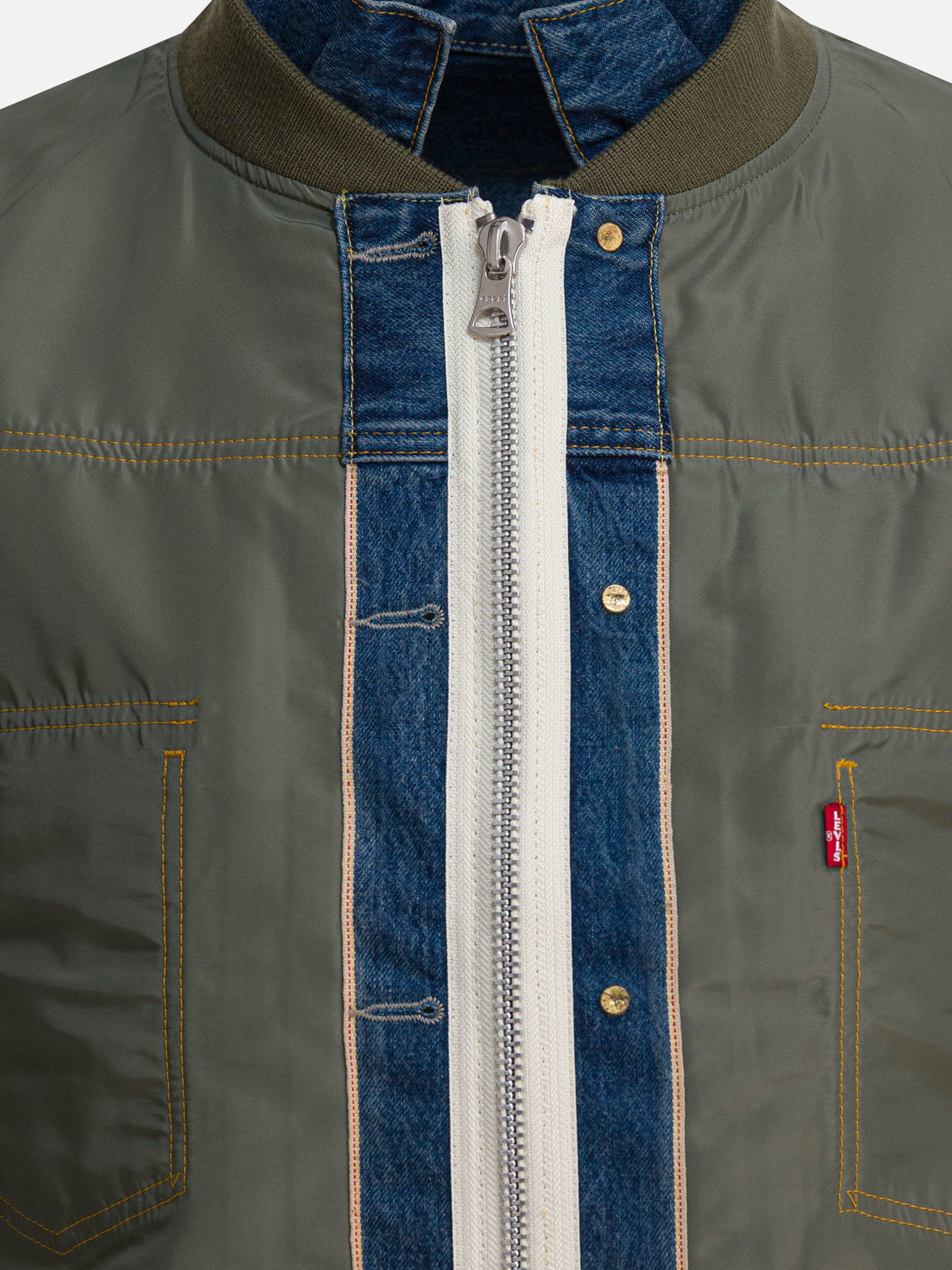 Bomber Solid colour  Verde - Sacai Uomo | PDP | VIETTI Online Store | thumbnail_5