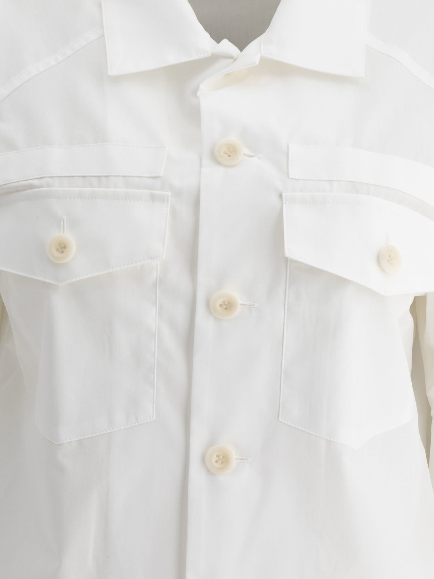 Sacai Cotton shirt 18312898_1 White thumbnail_3