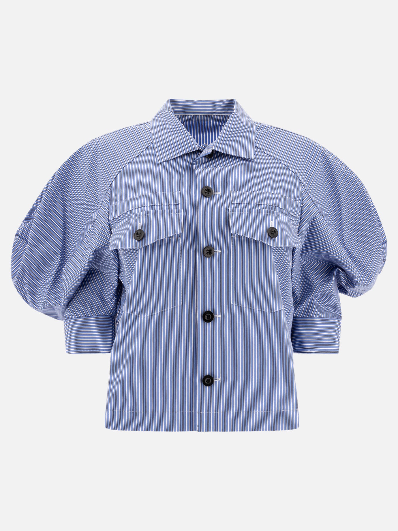 Sacai Cotton shirt 19901990_1 Blue thumbnail_1