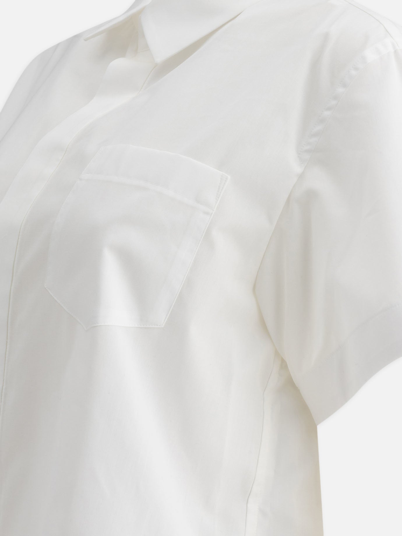 Camicie casual Solid colour  Bianco - Sacai Donna | PDP | VIETTI Online Store | thumbnail_4