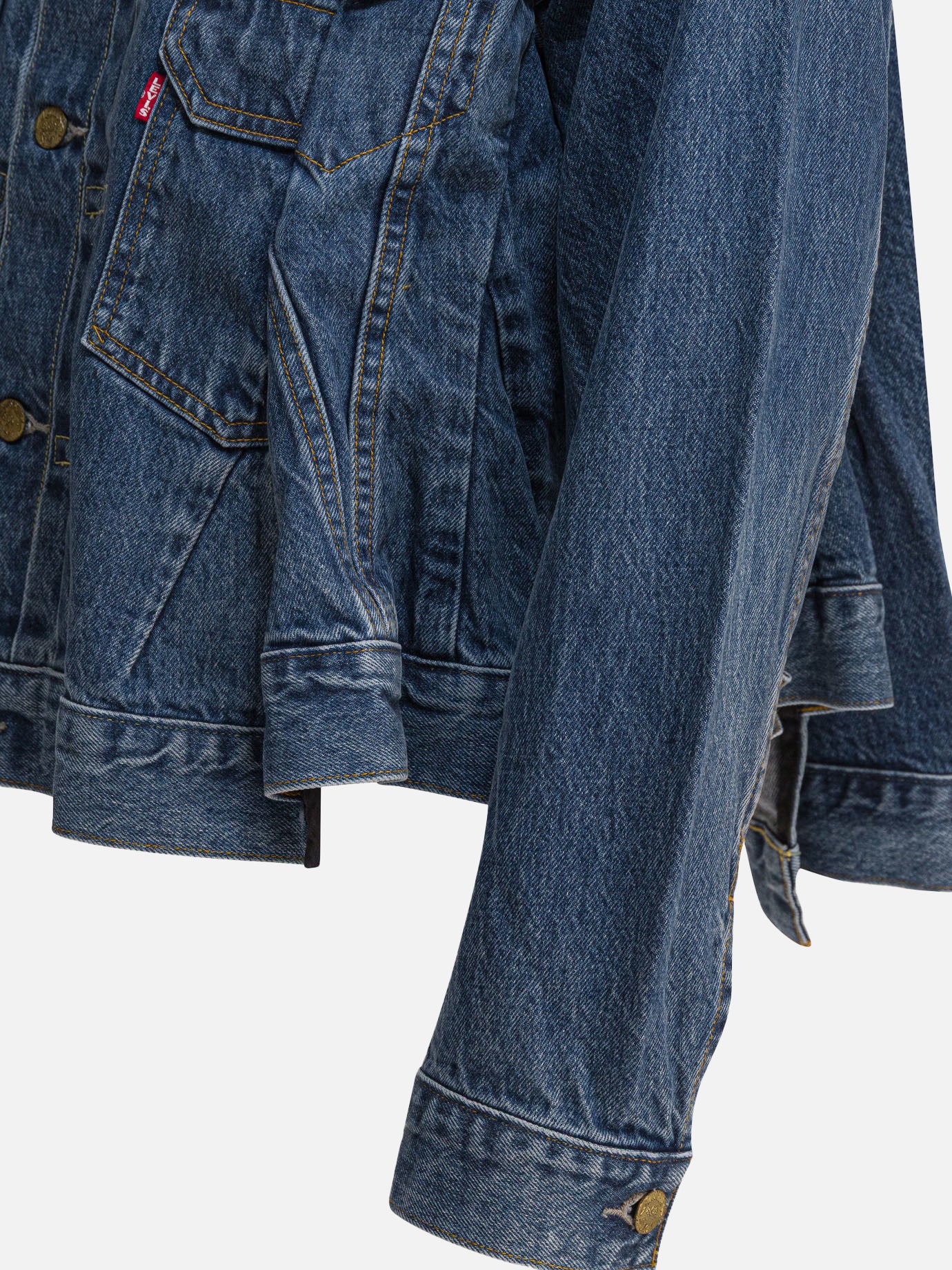 Sacai Sacai x Levi's denim jacket Blue - Women | VIETTI Online Store