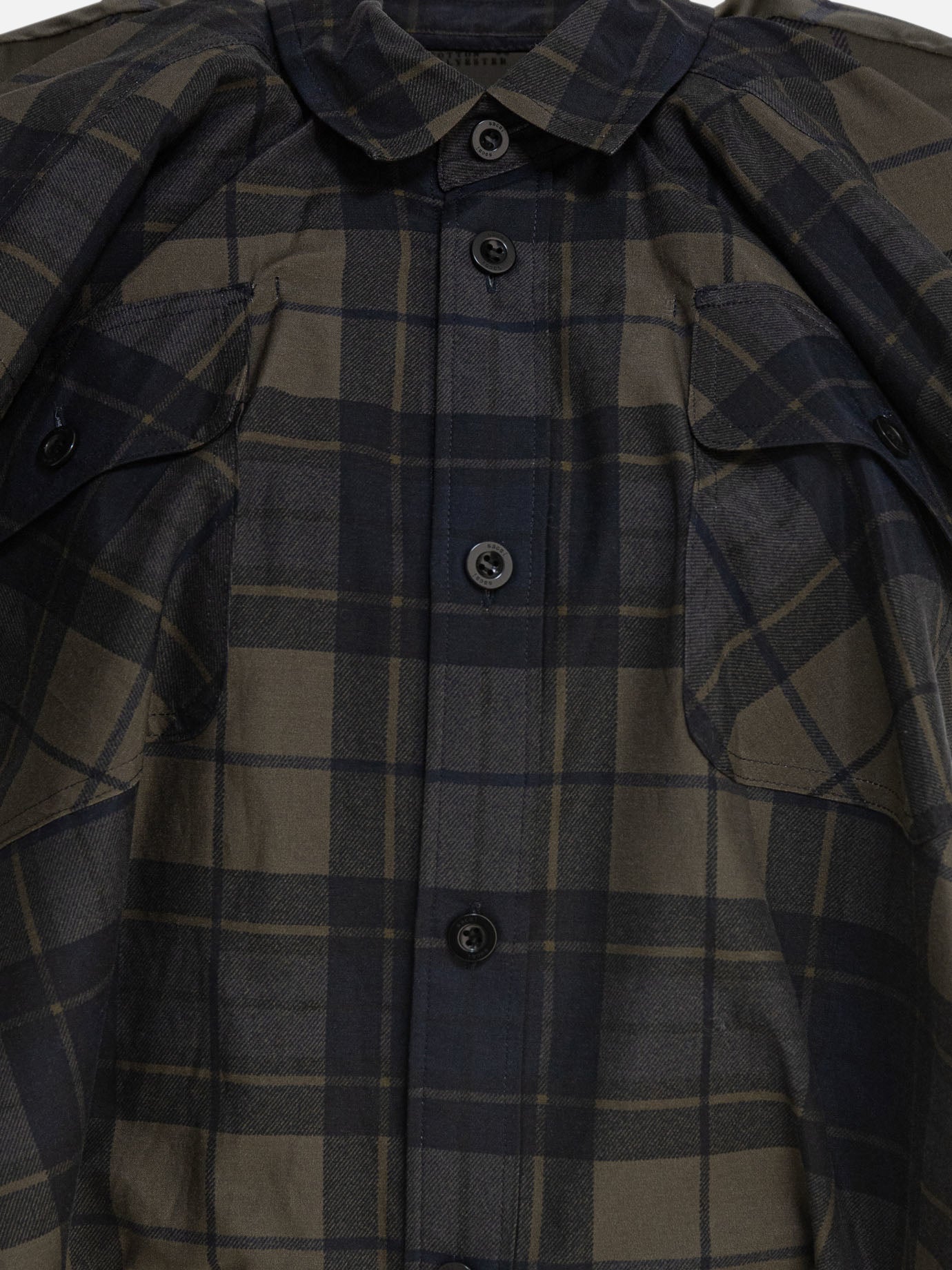 Sacai Plaid print dress - Women | VIETTI Online Store Shop