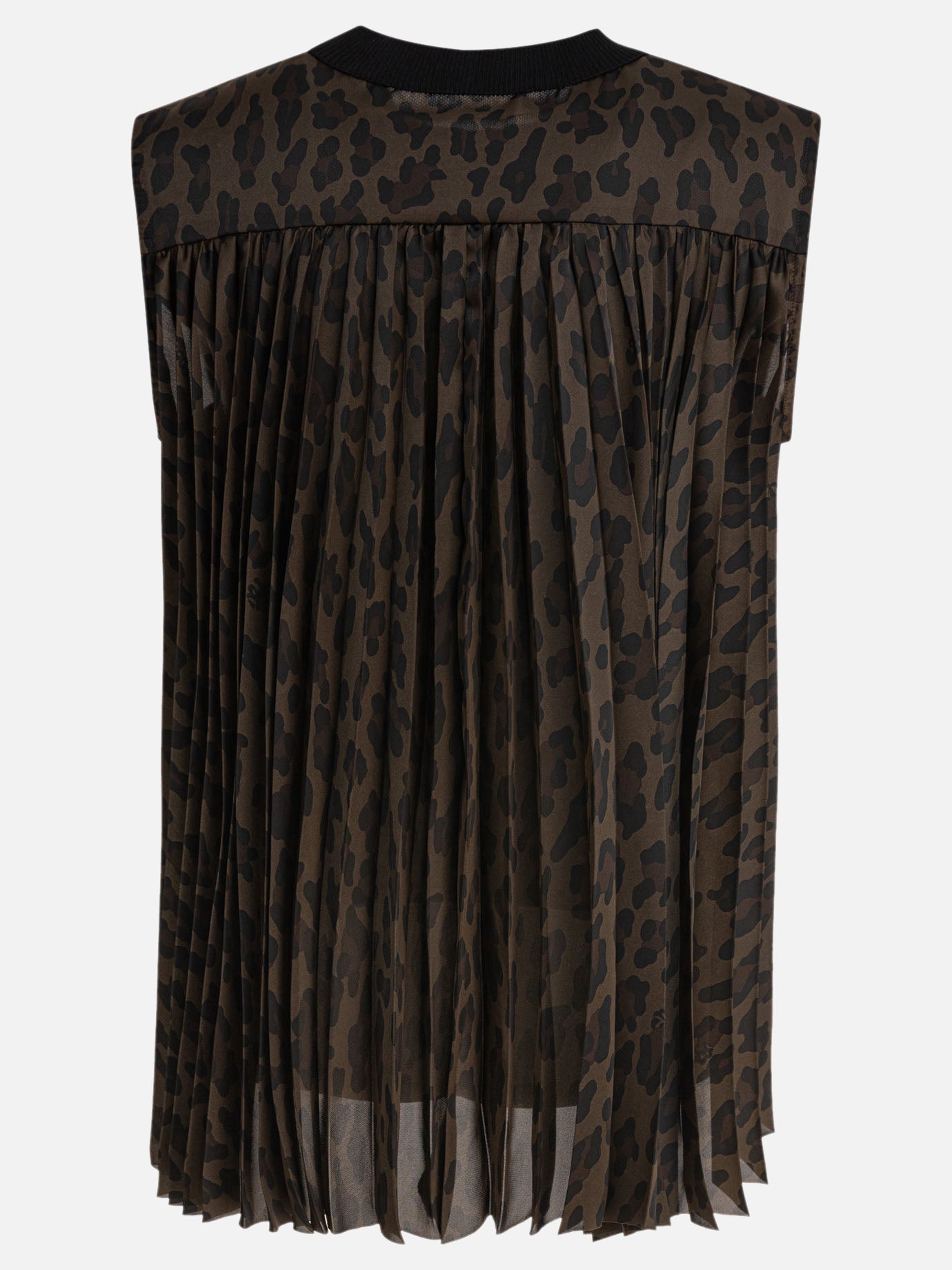 Casual tops Animal print  Black - Sacai Women | PDP | VIETTI Online Store | Zoom-Modal_2
