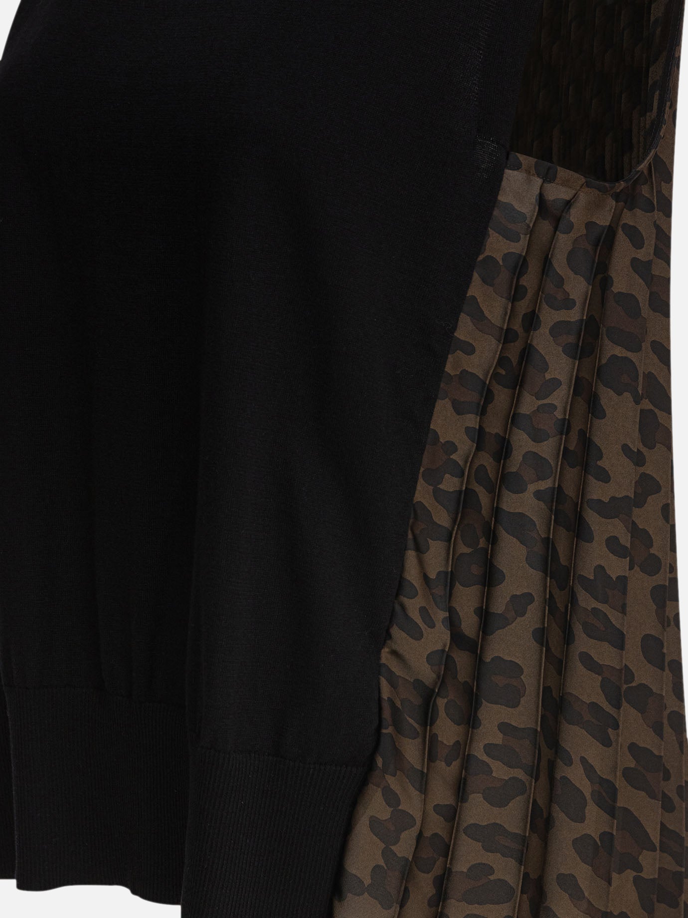 Casual tops Animal print  Black - Sacai Women | PDP | VIETTI Online Store | thumbnail_4