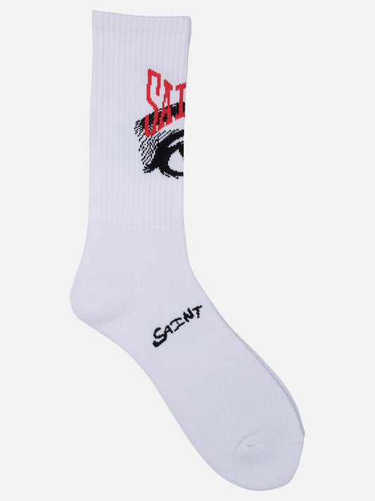 Calze sportive Logo  Bianco - ©SAINT M×××××× Uomo | VIETTI Online Store 
