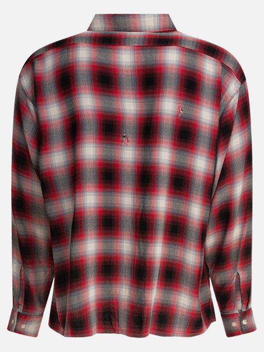 Camicie casual Check  Rosso - ©SAINT M×××××× Uomo | VIETTI Online Store | 2
