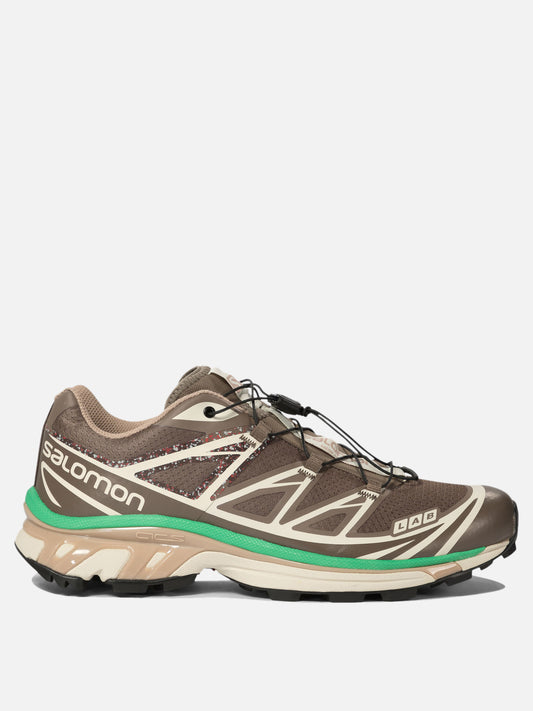 Sneaker basse 80% polyamide 20% leather 100% rubber  Marrone - Salomon Uomo | PLP | VIETTI Online Store 
