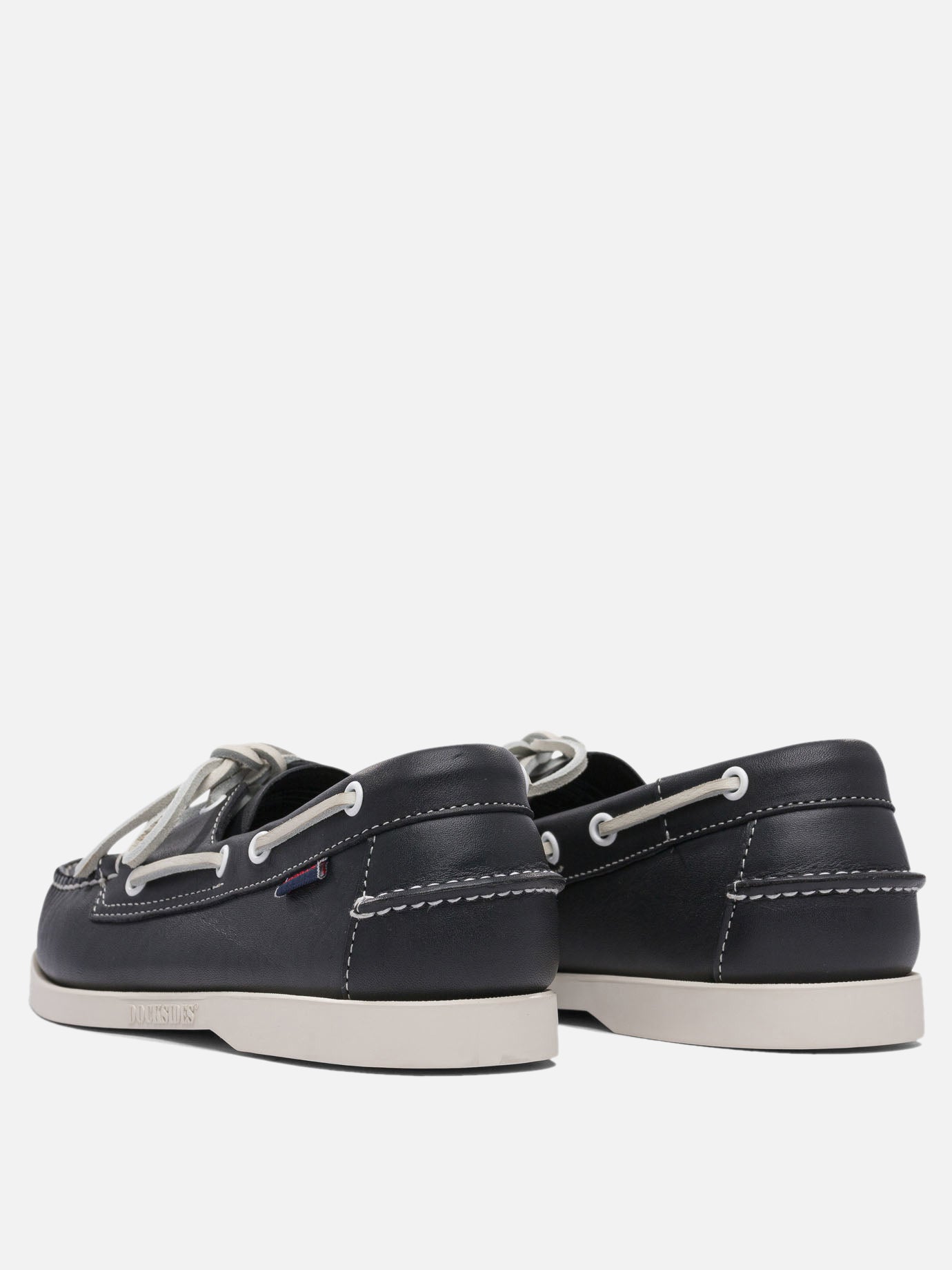 Laced loafers 100% leather - 100% rubber  Blue - Sebago Men | PDP | VIETTI Online Store | Zoom-Modal_4
