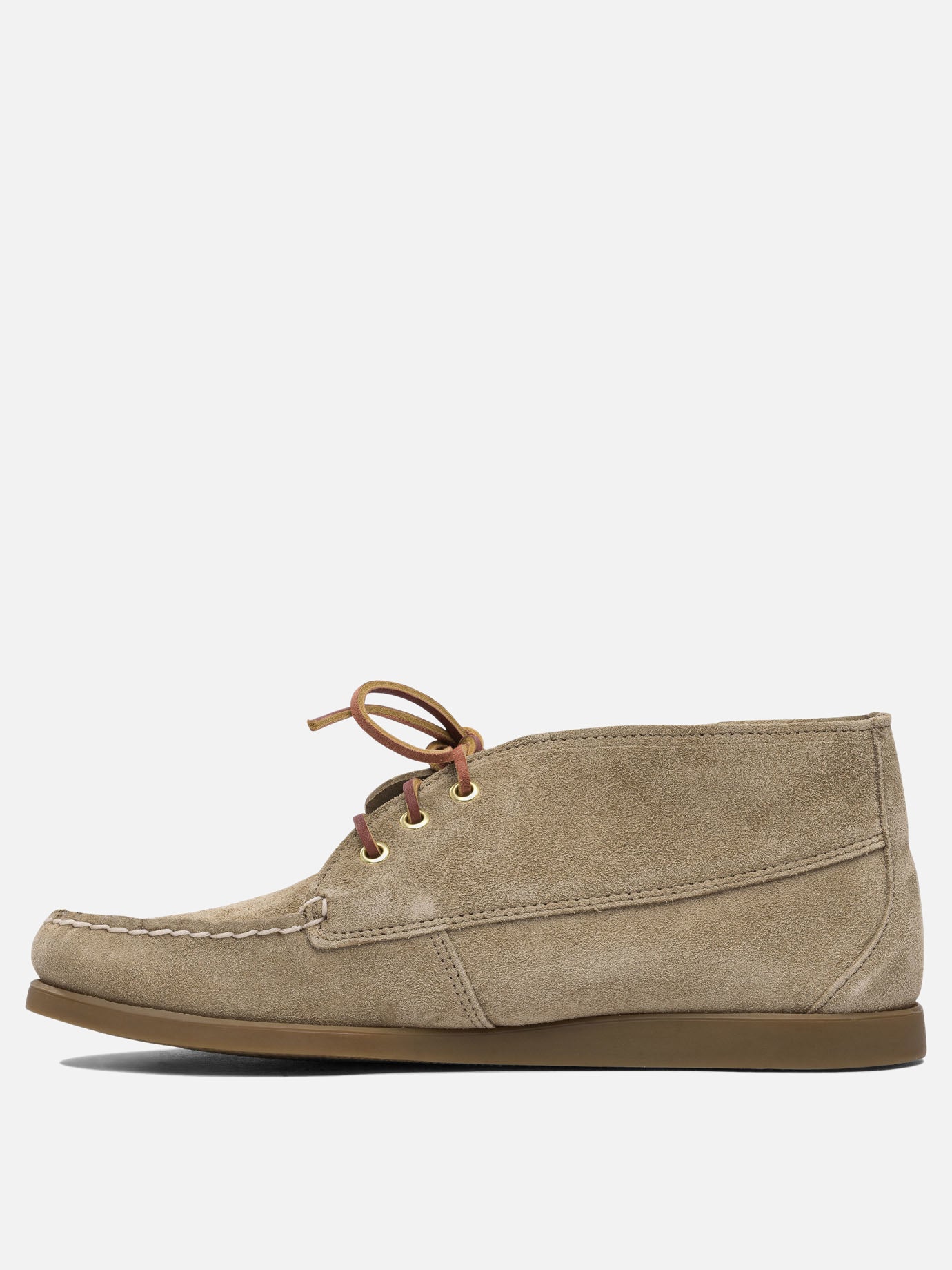 Laced loafers 100% suede - 100% rubber  Beige - Sebago Men | PDP | VIETTI Online Store | thumbnail_3