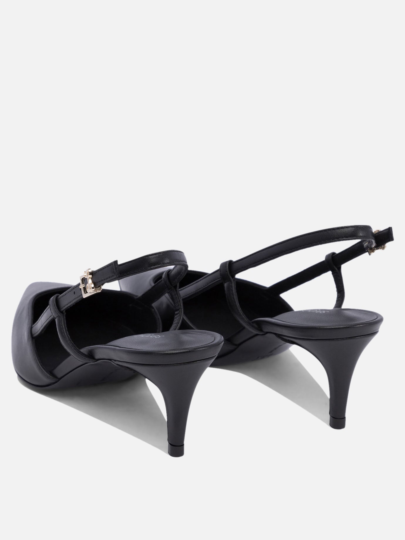 Slingbacks 100% leather - 100% leather  Black - Sergio Levantesi Women | PDP | VIETTI Online Store | thumbnail_4