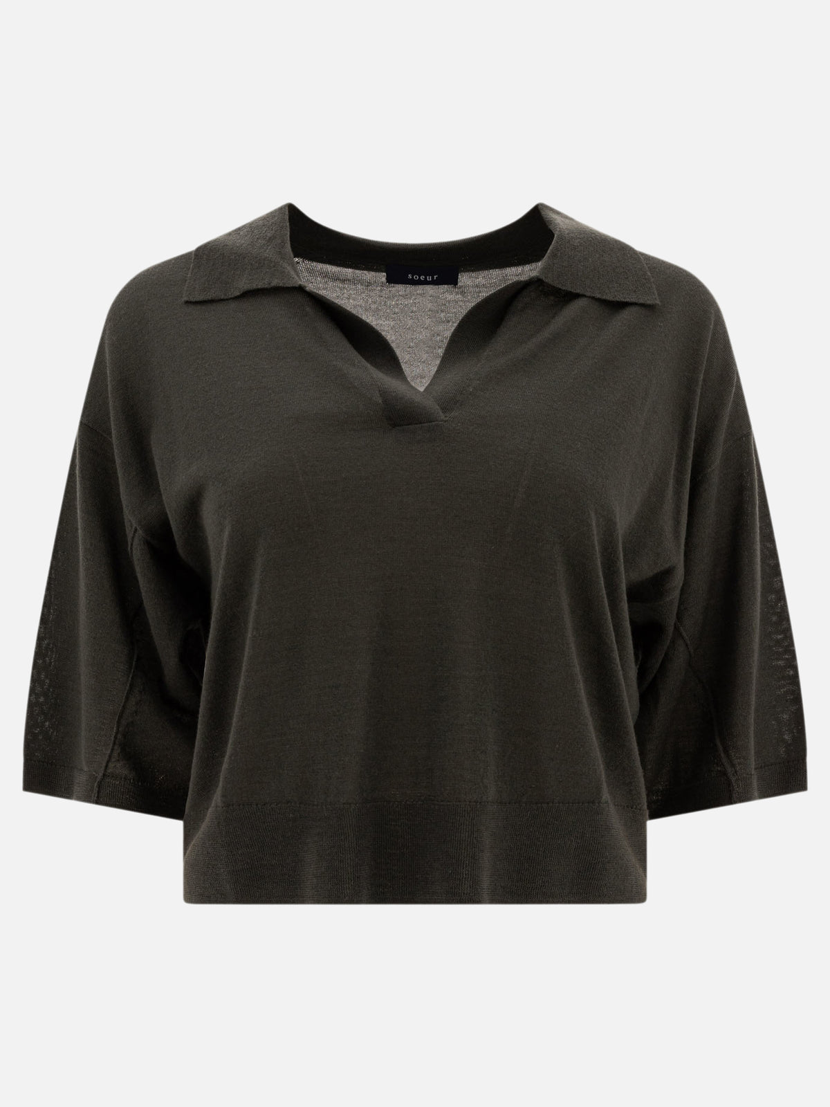 Soeur "Elton" polo shirt Grey