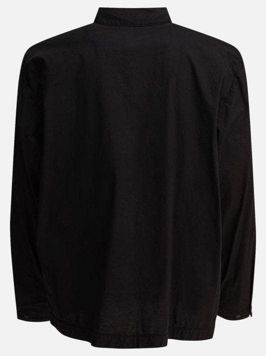 Stone Island Overshirt in tela di cotone stretch 23073480_L Black 2