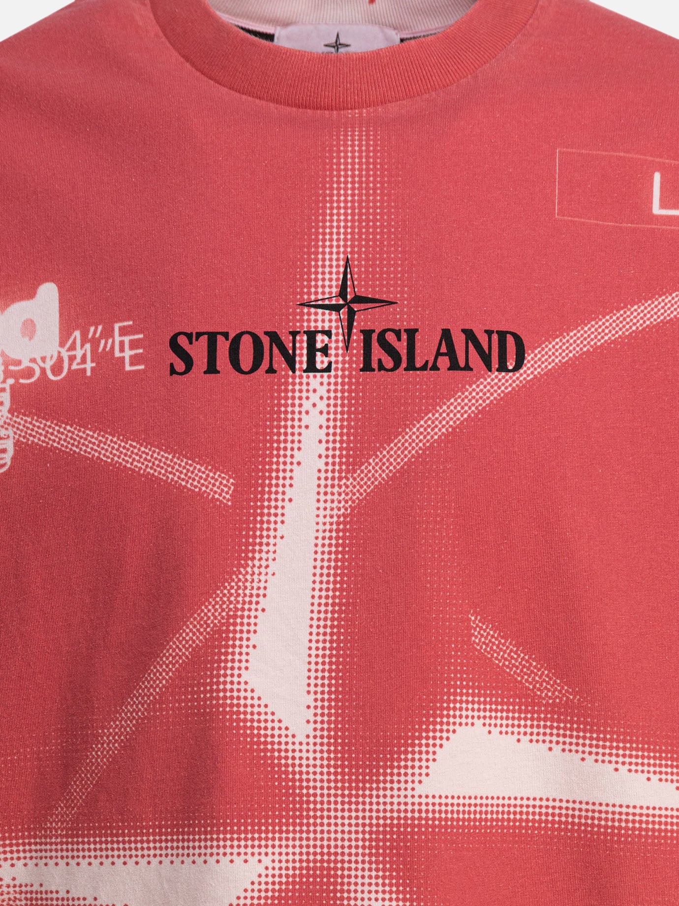 Stone Island &quot;Y2K Compass&quot; t-shirt 19470790_L Red thumbnail_3