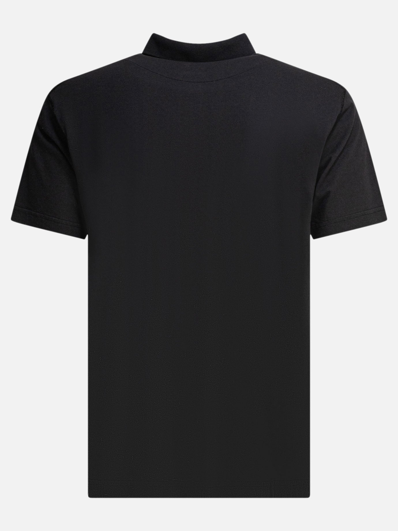 Stone Island Cotton jersey polo shirt Black - Men | VIETTI