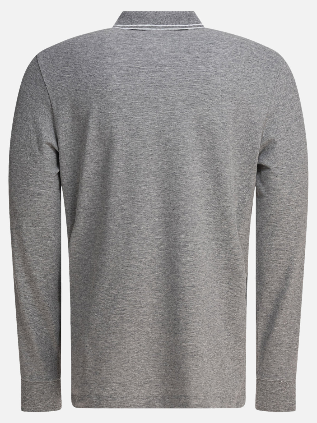 Stone Island Organic cotton piqué polo shirt Grey - VIETTI