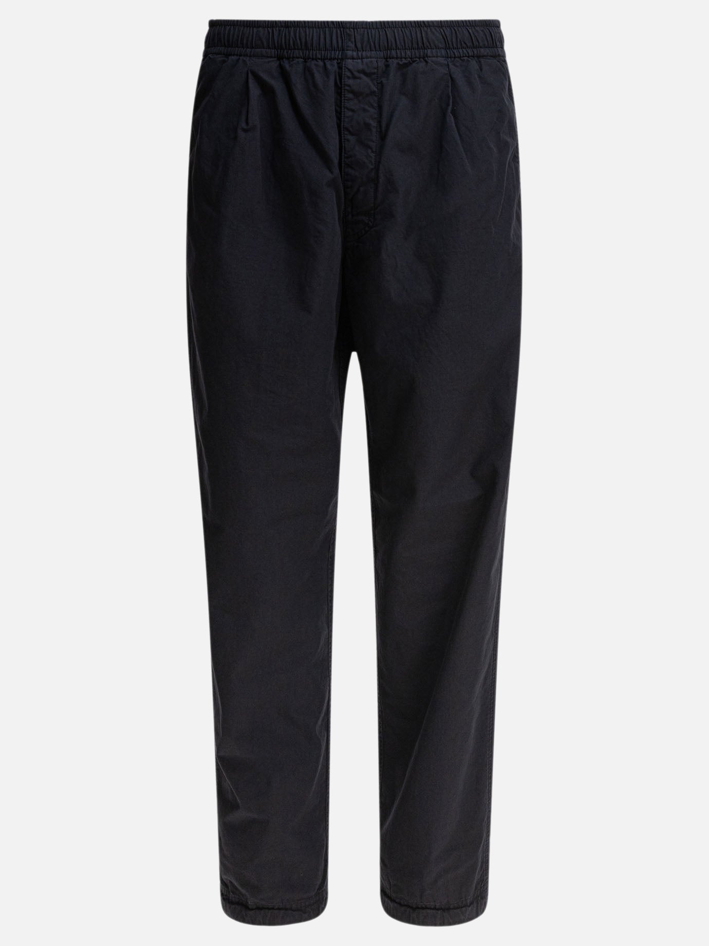 Stone Island Pantaloni jogger in tela di cotone biologico 18810149_30 Blue thumbnail_1
