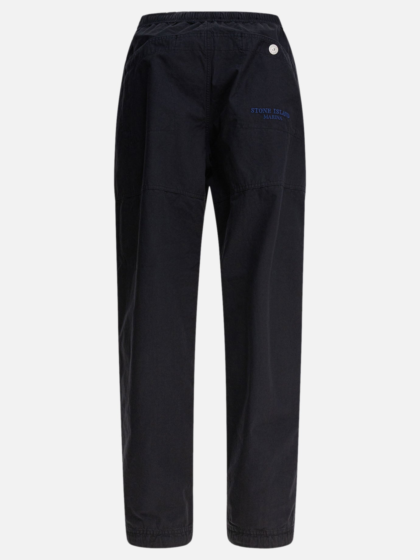 Pantaloni jogger in tela di cotone biologico