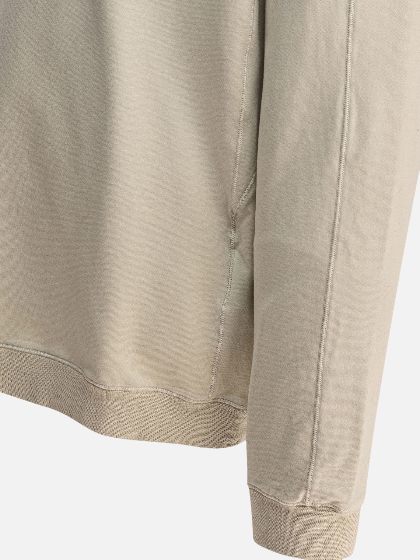 Stone Island Felpa in cotone felpato 12760606_M Beige thumbnail_4
